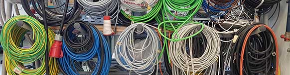 Elektrik Kablolarının D&uuml;zenlenmesi ve Depolanması